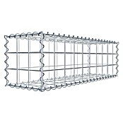 Gabiona Gabione (100 x 30 x 30 cm, Metall, Maschenbreite: 100 mm, Maschenhöhe: 100 mm) | BAUHAUS