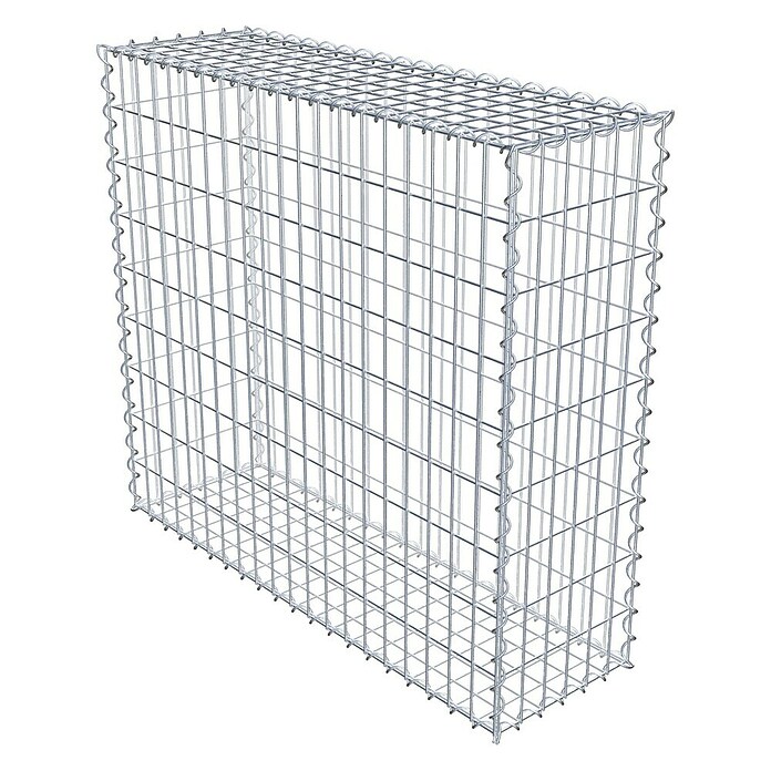 Gabiona Gabione (100 x 30 x 90 cm, Metall, Maschenbreite: 50 mm, Maschenhöhe: 100 mm) | BAUHAUS