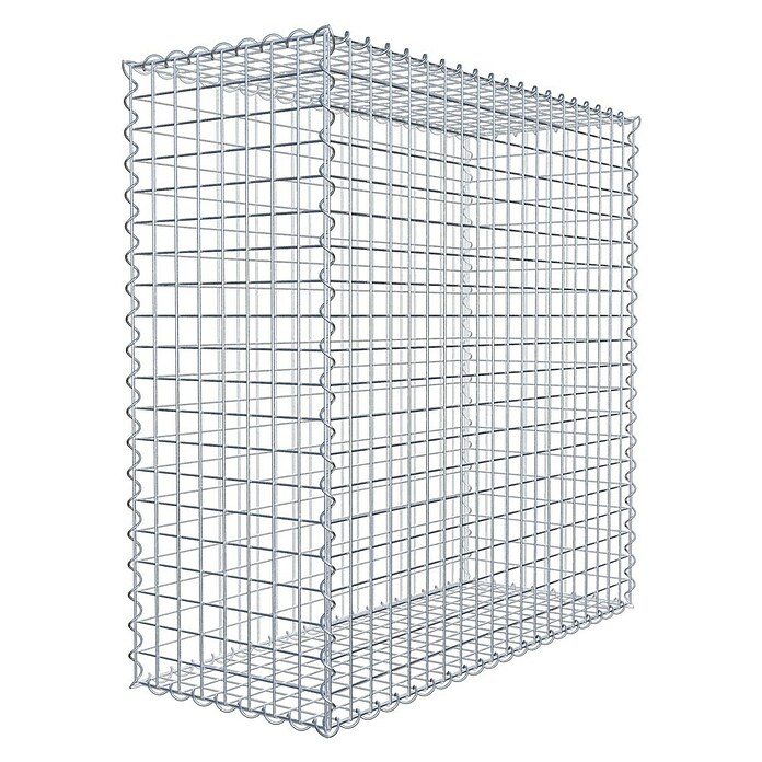 Gabiona Gabione (100 x 40 x 100 cm, Metall, Maschenbreite: 50 mm, Maschenhöhe: 50 mm) | BAUHAUS