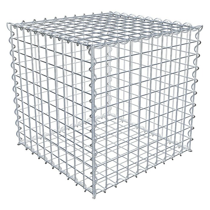 Gabiona Gabione (50 x 50 x 50 cm, Metall, Maschenbreite: 50 mm, Maschenhöhe: 50 mm) | BAUHAUS