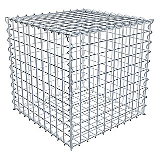 Gabiona Gabione (50 x 50 x 50 cm, Metall, Maschenbreite: 50 mm, Maschenhöhe: 50 mm)