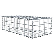 Gabiona Gabione (100 x 50 x 30 cm, Metall, Maschenbreite: 100 mm, Maschenhöhe: 100 mm) | BAUHAUS