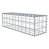 Gabiona Gabione (100 x 30 x 30 cm, Metall, Maschenbreite: 100 mm, Maschenhöhe: 100 mm) | BAUHAUS