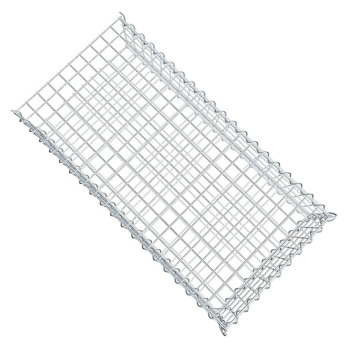 Gabiona Gabione Typ 2 (Zum Anbau in der Länge, 100 x 50 x 20 cm, Stahl, Maschenbreite: 50 mm, Maschenhöhe: 50 mm, Spirale) | BAUHAUS