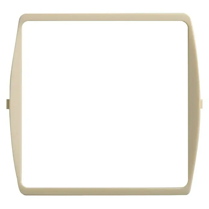 Simon 27 Marco - Marfil, Modelo de mecanismos: x 1, Aluminio, Colocar - Marco cuadrado beige, ideal para fotos u obras de arte. Un accesorio simple y elegante para cualquier pared.