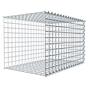 Gabiona Gabione Typ 2 (Zum Anbau in der Länge, 80 x 50 x 50 cm, Stahl, Maschenbreite: 50 mm, Maschenhöhe: 50 mm, Spirale) | BAUHAUS