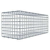 Gabiona Gabione (100 x 40 x 40 cm, Stahl, Maschenbreite: 50 mm, Maschenhöhe: 50 mm) | BAUHAUS
