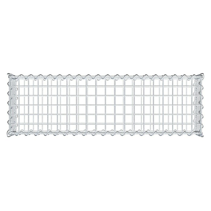 Gabiona Gabione (100 x 30 x 20 cm, Metall, Maschenbreite: 50 mm, Maschenhöhe: 50 mm) | BAUHAUS