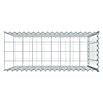 Gabiona Gabione Typ 2 (Zum Anbau in der Länge, 100 x 40 x 90 cm, Stahl, Maschenbreite: 100 mm, Maschenhöhe: 100 mm, Spirale) | BAUHAUS