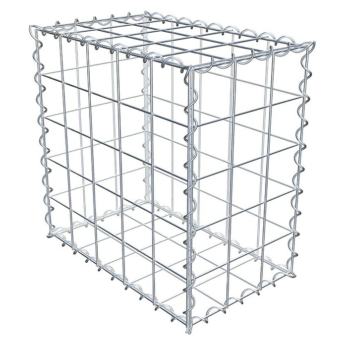 Gabiona Gabione (50 x 30 x 50 cm, Metall, Maschenbreite: 100 mm, Maschenhöhe: 100 mm) | BAUHAUS
