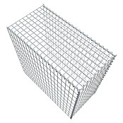 Gabiona Gabione Typ 4 (Zum Anbau in Länge & Höhe, 100 x 50 x 100 cm, Stahl, Maschenbreite: 50 mm, Maschenhöhe: 100 mm, Spirale) | BAUHAUS