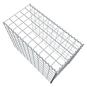 Gabiona Gabione Typ 4 (Zum Anbau in Länge & Höhe, 100 x 50 x 80 cm, Stahl, Maschenbreite: 100 mm, Maschenhöhe: 100 mm, Spirale) | BAUHAUS