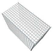 Gabiona Gabione Typ 4 (Zum Anbau in Länge & Höhe, 100 x 50 x 80 cm, Stahl, Maschenbreite: 50 mm, Maschenhöhe: 100 mm, Spirale) | BAUHAUS