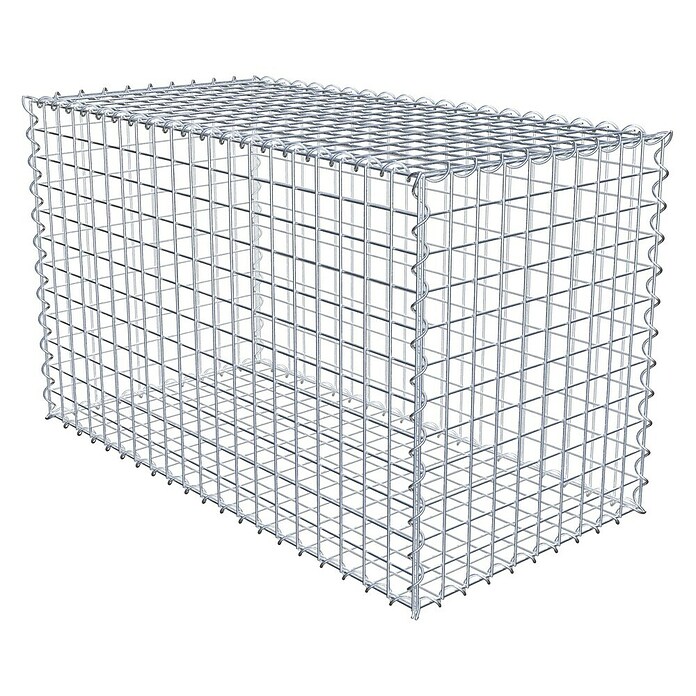 Gabiona Gabione (100 x 50 x 60 cm, Metall, Maschenbreite: 50 mm, Maschenhöhe: 50 mm) | BAUHAUS