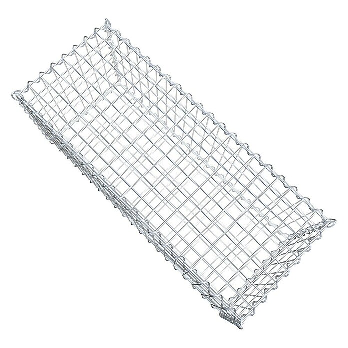Gabiona Gabione (100 x 40 x 40 cm, Metall, Maschenbreite: 50 mm, Maschenhöhe: 100 mm) | BAUHAUS