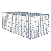 Gabiona Gabione (100 x 50 x 40 cm, Metall, Maschenbreite: 50 mm, Maschenhöhe: 100 mm) | BAUHAUS