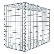 Gabiona Gabione (100 x 50 x 80 cm, Metall, Maschenbreite: 50 mm, Maschenhöhe: 100 mm) | BAUHAUS