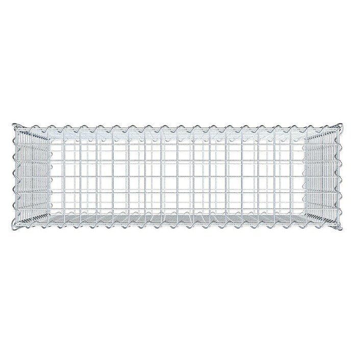 Gabiona Gabione (100 x 30 x 80 cm, Metall, Maschenbreite: 50 mm, Maschenhöhe: 50 mm) | BAUHAUS