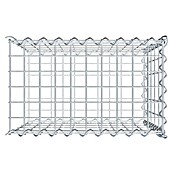 Gabiona Gabione Typ 2 (Zum Anbau in der Länge, 50 x 30 x 50 cm, Stahl, Maschenbreite: 50 mm, Maschenhöhe: 100 mm, Spirale) | BAUHAUS
