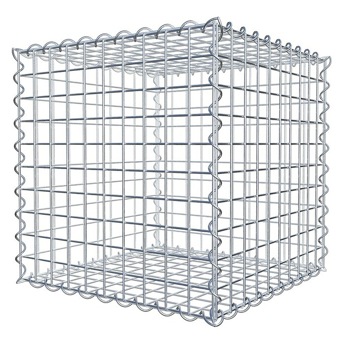 Gabiona Gabione (50 x 50 x 50 cm, Metall, Maschenbreite: 50 mm, Maschenhöhe: 50 mm) | BAUHAUS