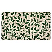 Felpudo antideslizante Pluma (Verde, 70 x 40 cm, Vinilo y PVC) | BAUHAUS