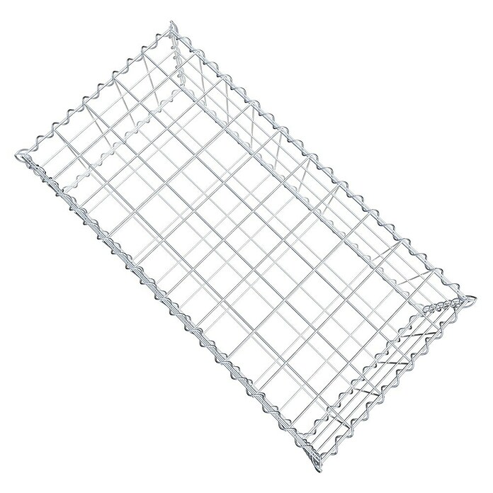 Gabiona Gabione (100 x 50 x 30 cm, Metall, Maschenbreite: 100 mm, Maschenhöhe: 100 mm) | BAUHAUS
