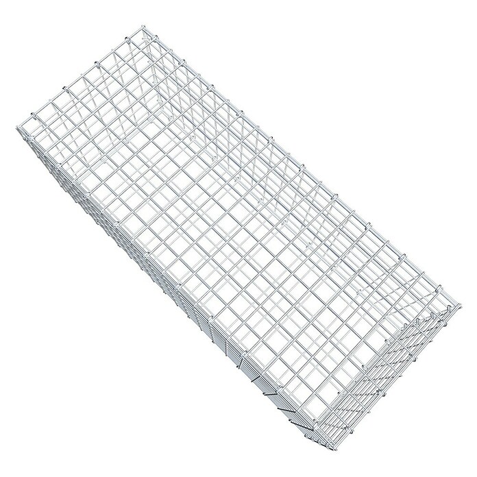 Gabiona Gabione (100 x 40 x 40 cm, Stahl, Maschenbreite: 50 mm, Maschenhöhe: 50 mm) | BAUHAUS