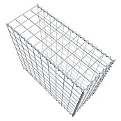 Gabiona Gabione Typ 2 (Zum Anbau in der Länge, 100 x 40 x 90 cm, Stahl, Maschenbreite: 100 mm, Maschenhöhe: 100 mm, Spirale) | BAUHAUS