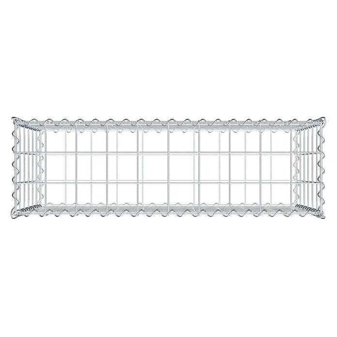 Gabiona Gabione (100 x 30 x 60 cm, Metall, Maschenbreite: 100 mm, Maschenhöhe: 100 mm) | BAUHAUS