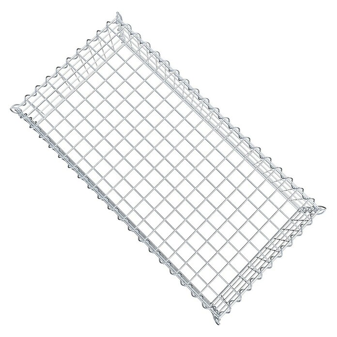 Gabiona Gabione Typ 3 (Zum Anbau in der Höhe, 100 x 50 x 20 cm, Stahl, Maschenbreite: 50 mm, Maschenhöhe: 50 mm, Spirale) | BAUHAUS