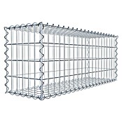 Gabiona Gabione (100 x 30 x 40 cm, Metall, Maschenbreite: 50 mm, Maschenhöhe: 100 mm) | BAUHAUS