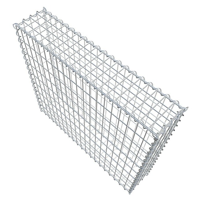 Gabiona Gabione (100 x 20 x 90 cm, Metall, Maschenbreite: 50 mm, Maschenhöhe: 100 mm) | BAUHAUS