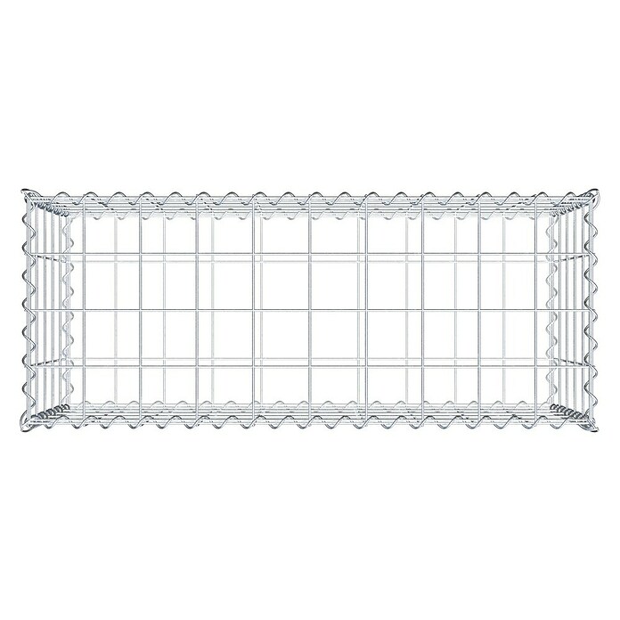 Gabiona Gabione (100 x 40 x 50 cm, Metall, Maschenbreite: 100 mm, Maschenhöhe: 100 mm) | BAUHAUS