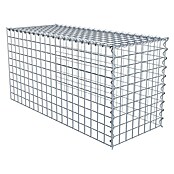 Gabiona Gabione Typ 4 (Zum Anbau in Länge & Höhe, 100 x 40 x 50 cm, Stahl, Maschenbreite: 50 mm, Maschenhöhe: 50 mm, Spirale) | BAUHAUS