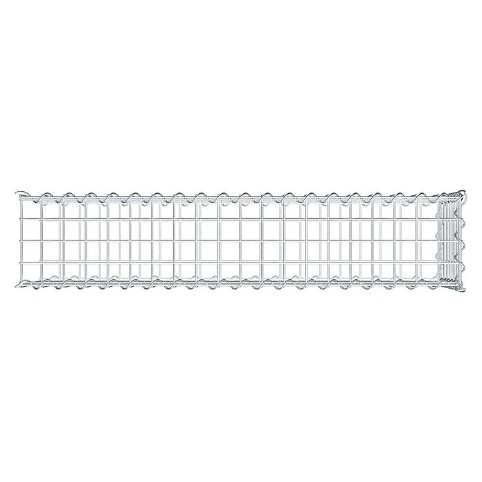 Gabiona Gabione Typ 2 (Zum Anbau in der Länge, 100 x 20 x 30 cm, Stahl, Maschenbreite: 50 mm, Maschenhöhe: 50 mm, Spirale) | BAUHAUS