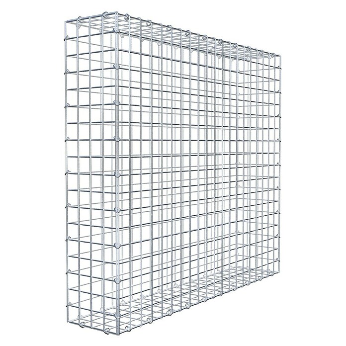 Gabiona Gabione (100 x 20 x 90 cm, Stahl, Maschenbreite: 50 mm, Maschenhöhe: 50 mm) | BAUHAUS