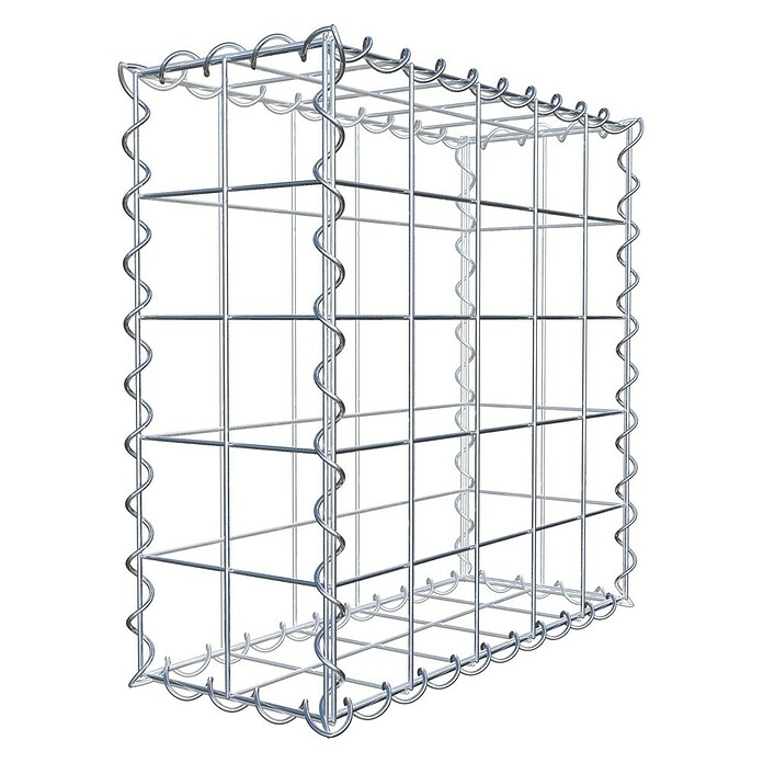 Gabiona Gabione (50 x 20 x 50 cm, Metall, Maschenbreite: 100 mm, Maschenhöhe: 100 mm) | BAUHAUS