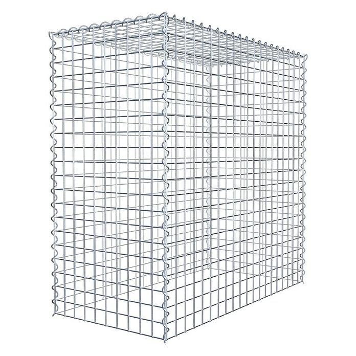 Gabiona Gabione Typ 3 (Zum Anbau in der Höhe, 100 x 50 x 100 cm, Stahl, Maschenbreite: 50 mm, Maschenhöhe: 50 mm, Spirale) | BAUHAUS