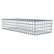 Gabiona Gabione Typ 2 (Zum Anbau in der Länge, 100 x 40 x 20 cm, Stahl, Maschenbreite: 50 mm, Maschenhöhe: 50 mm, Spirale) | BAUHAUS