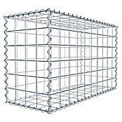 Gabiona Gabione (100 x 40 x 60 cm, Metall, Maschenbreite: 100 mm, Maschenhöhe: 100 mm) | BAUHAUS