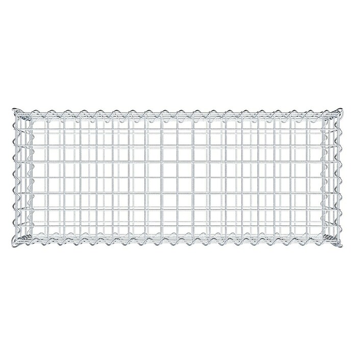 Gabiona Gabione (100 x 40 x 30 cm, Metall, Maschenbreite: 50 mm, Maschenhöhe: 100 mm) | BAUHAUS