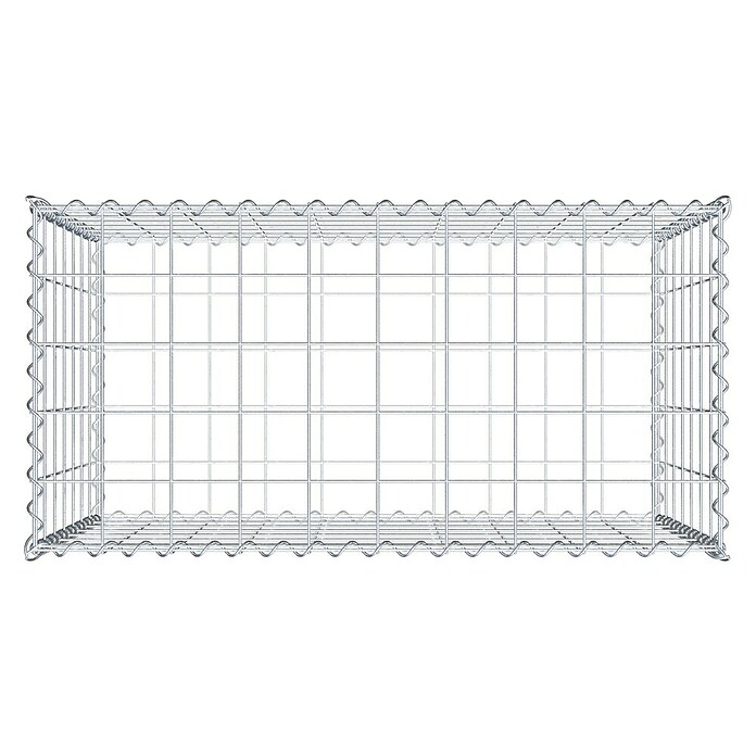 Gabiona Gabione (100 x 50 x 70 cm, Metall, Maschenbreite: 100 mm, Maschenhöhe: 100 mm) | BAUHAUS