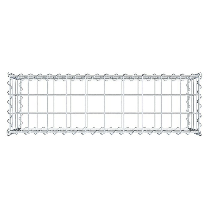 Gabiona Gabione (100 x 30 x 40 cm, Metall, Maschenbreite: 100 mm, Maschenhöhe: 100 mm) | BAUHAUS