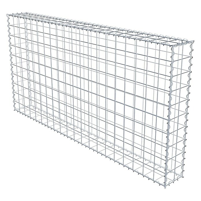 Gabiona Gabione (200 x 20 x 100 cm, Metall, Maschenbreite: 100 mm, Maschenhöhe: 100 mm) | BAUHAUS