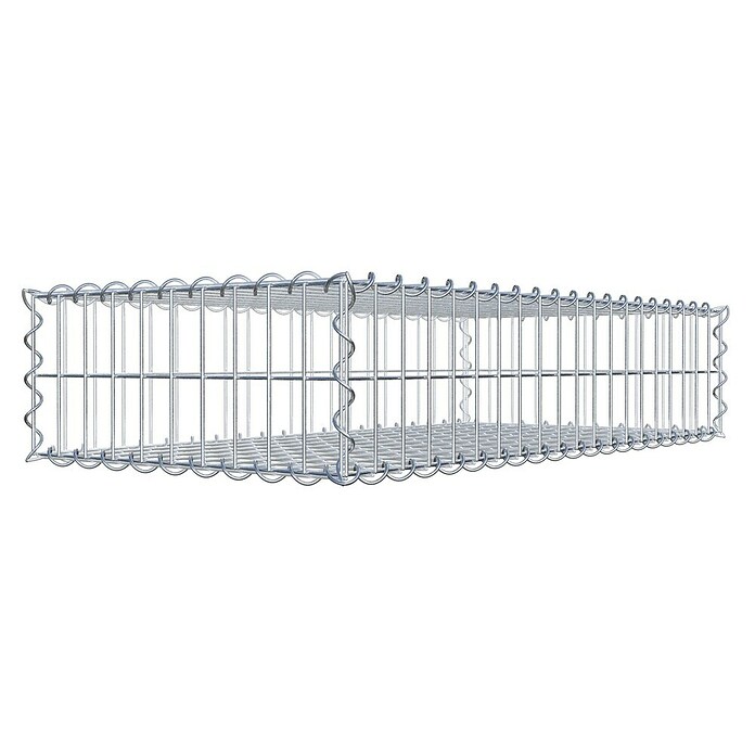 Gabiona Gabione (100 x 50 x 20 cm, Metall, Maschenbreite: 50 mm, Maschenhöhe: 100 mm) | BAUHAUS