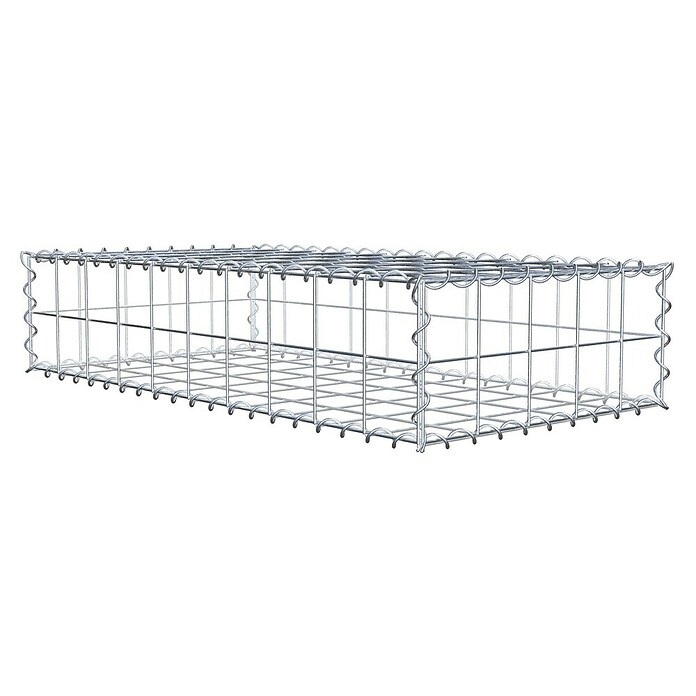 Gabiona Gabione (100 x 50 x 20 cm, Metall, Maschenbreite: 100 mm, Maschenhöhe: 100 mm) | BAUHAUS