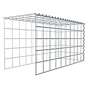 Gabiona Gabione Typ 4 (Zum Anbau in Länge & Höhe, 100 x 40 x 50 cm, Stahl, Maschenbreite: 100 mm, Maschenhöhe: 100 mm, Spirale) | BAUHAUS
