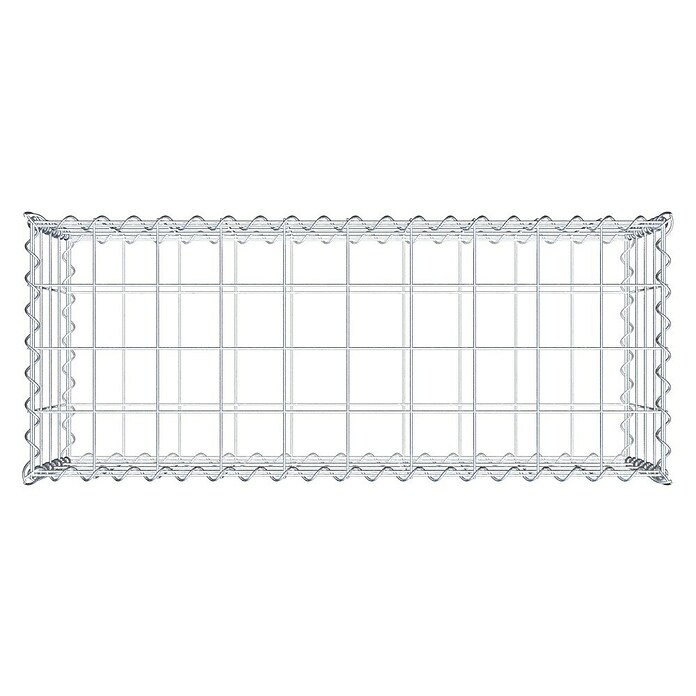 Gabiona Gabione (100 x 40 x 40 cm, Metall, Maschenbreite: 100 mm, Maschenhöhe: 100 mm) | BAUHAUS