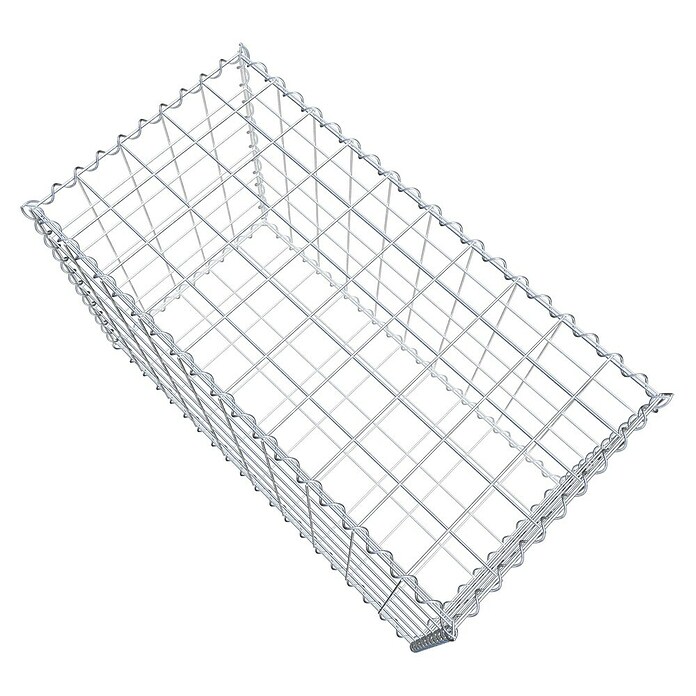 Gabiona Gabione (100 x 50 x 60 cm, Metall, Maschenbreite: 100 mm, Maschenhöhe: 100 mm) | BAUHAUS
