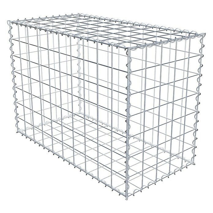 Gabiona Gabione (100 x 50 x 70 cm, Metall, Maschenbreite: 100 mm, Maschenhöhe: 100 mm) | BAUHAUS
